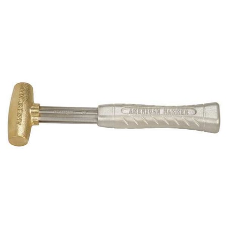 American Hammer Sledge Hammer, 1-1/2 lb., 12 In, Aluminum AM15BRAG