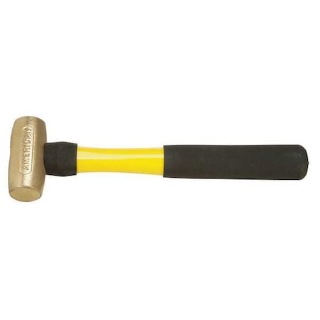 American Hammer Sledge Hammer, 1-1/2 lb., 12 In, Fiberglass AM15BRFG