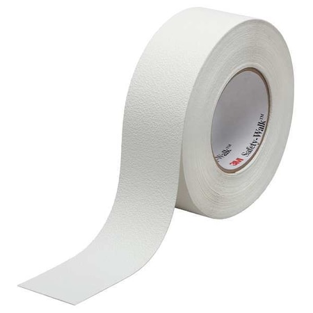 3M Anti-Slip Tape vinyl Proprietary Grit Size, White, 2" W x 60 ft. L, 0.023 in Thick 280-2X60