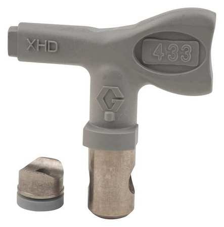 GRACO Airless Spray Gun Tip, Tip Size 0.033 In XHD433