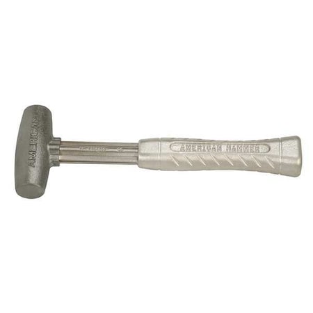 American Hammer Sledge Hammer, 2 lb., 12 In, Aluminum AM2ZNAG