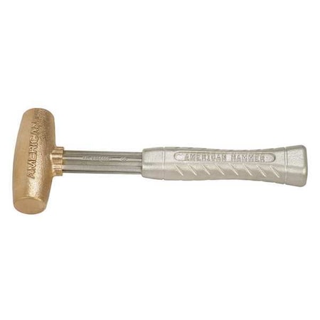 American Hammer Sledge Hammer, 3 lb., 12 In, Aluminum AM3BZAG