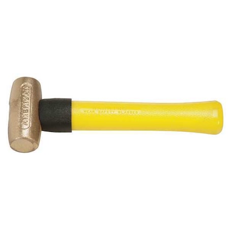 American Hammer Sledge Hammer, 1 lb., 9-1/2 In, Fiberglass AM1BZFG