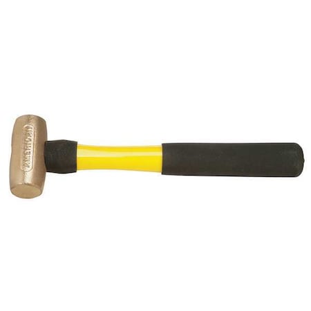 American Hammer Sledge Hammer, 2 lb., 12 In, Fiberglass AM2BZFG