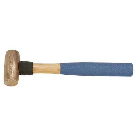 American Hammer Sledge Hammer, 2 lb., 12-1/2 In, Wood AM2BZWG