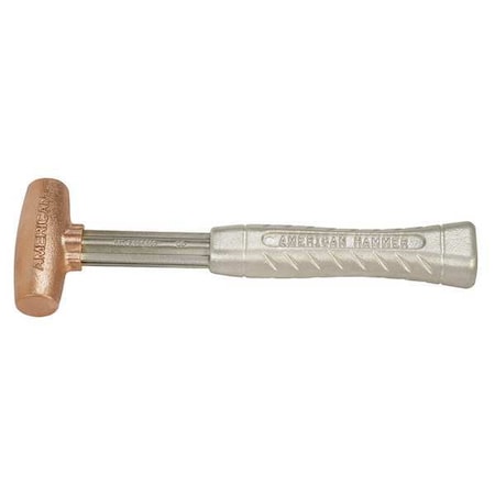 American Hammer Sledge Hammer, 1-1/2 lb., 12 In, Aluminum AM15CUAG