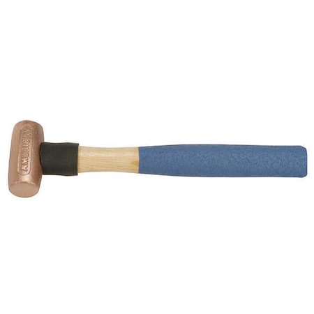 American Hammer Sledge Hammer, 1 lb., 12-1/2 In, Wood AM1CUWG