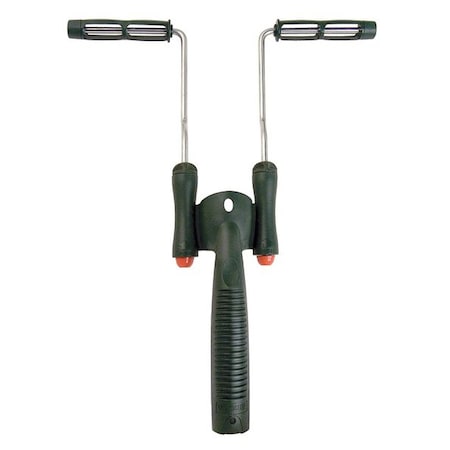 Wooster Mini Dual Paint Roller Frame, Cage, Polypropylene Handle, 4-1/2", 6-1/2" Rollers R212