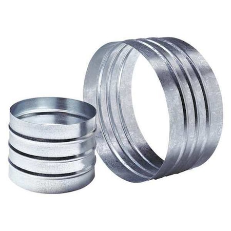 Duct to Duct Connector, Alum, 12 in