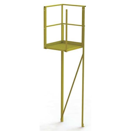 Tri-Arc Turn Platform, 40 in Platform Ht, Steel, 1,000 lb Load Capacity UCT04242