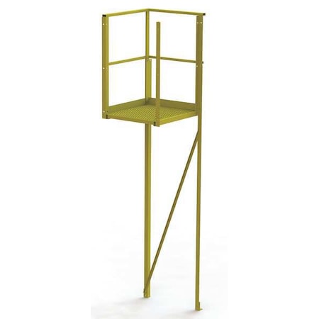 Tri-Arc Turn Platform, 40 in Platform Ht, Steel, 1,000 lb Load Capacity UCT04246