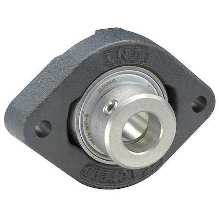 Ina Flange Bearing, 2-Bolt, Ball, 20mm Bore FLCTE20-XL