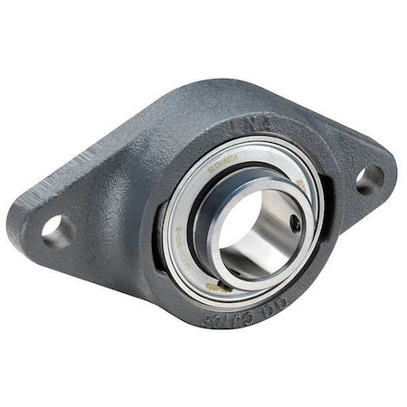 INA Flange Bearing, 2-Bolt, Ball, 35mm Bore RCJTY35-N