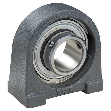 Ina Pillow Block Bearing, Ball, 40mm Bore PSHEY40-XL-N
