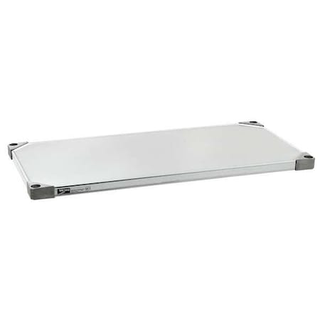 Metro Solid Shelf, 18 inx1 1/2 inx42 in, PK4 1842FG-4