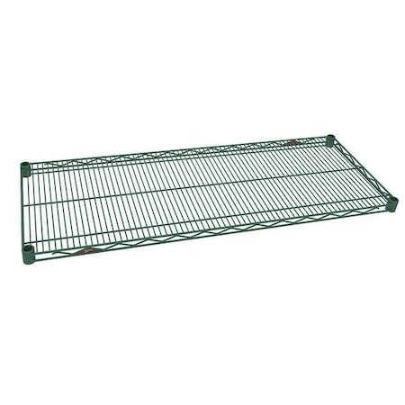 METRO Wire Shelf, 24"D x 48"W, Green 2448NK3