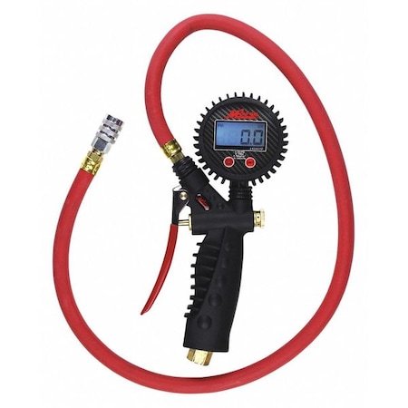Milton Inflator Gauge, Digital, Kwik Grip Chuck 572D