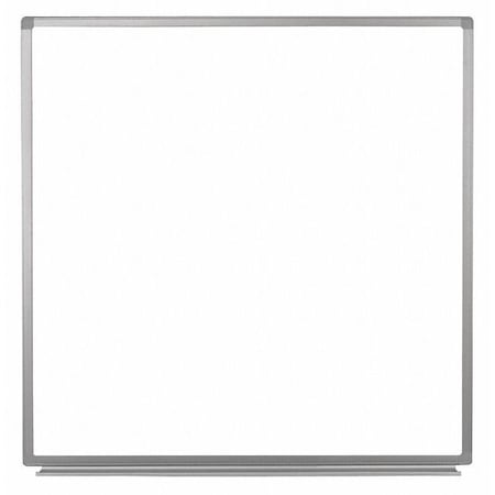 Luxor Wall-Mounted Magnetic Whiteboard - 48"W x 48"H WB4848W