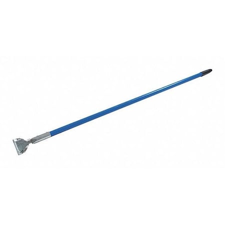 Carlisle Foodservice 60" Fbrgl Dust Mop Hdl ClpOn Ctr, 60", Bl, Package Quantity 12, Fiberglass 362113EC14