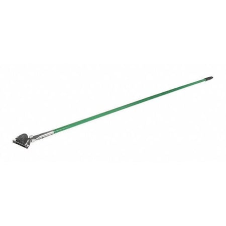 Carlisle Foodservice 60" Fbrgl Dust Mop Hdl ClpOn Ctr, 60", Gr, Package Quantity 12, Fiberglass 362113EC09