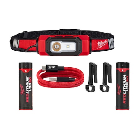 Milwaukee Tool USB BEACON Hard Hat Light + 3.0 Battery 2116-21, 48-11-2131