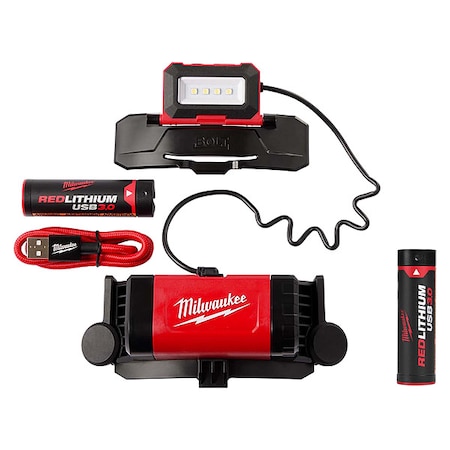 Milwaukee Tool BOLT USB Headlamp + 3.0 Battery 2118-21, 48-11-2131