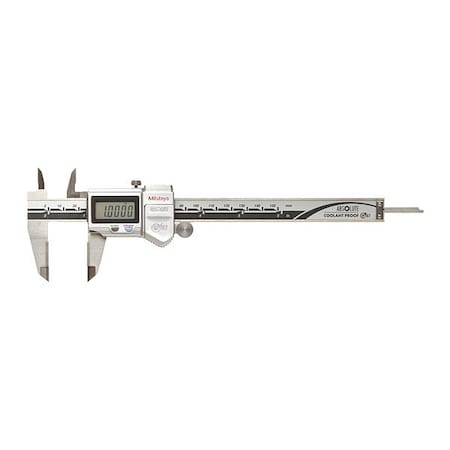 Mitutoyo Digimatic Caliper, w/SPC, 0-6", IP67, Crbde 500-735-20