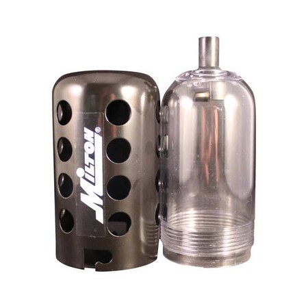 Milton Plastic Bowl, 1/4" 3/8" 1/2" Filter 1018P