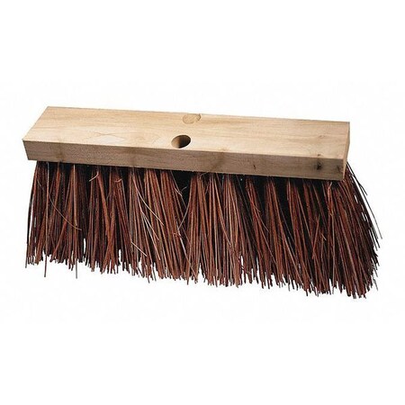 Pferd 16" Heavy Duty Street Broom - Palmyra / Bass Fill, 6-1/4" Trim 89345