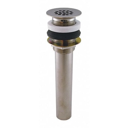 Jones Stephens Lavatory Drain, w/o Ovf, Brushed Nickel D7010BN