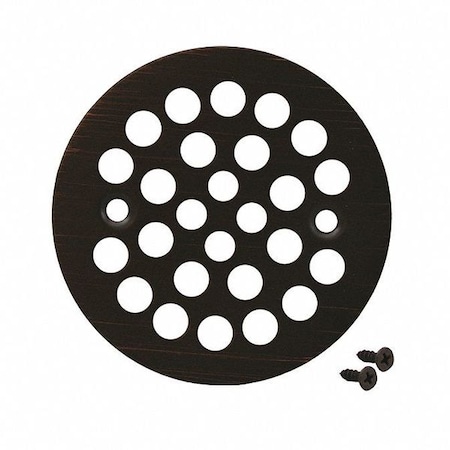 Jones Stephens Strainer, w/Screws, OldWorldBronze, 4-1/4" D4110WB