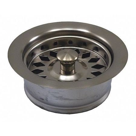 Jones Stephens Disposal Flange, Brushed Nickel B03408