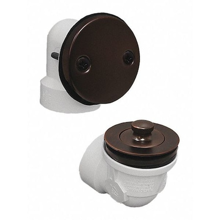 Jones Stephens Lift Turn Waste and Overflow Kit, OilRuBz B0711RB