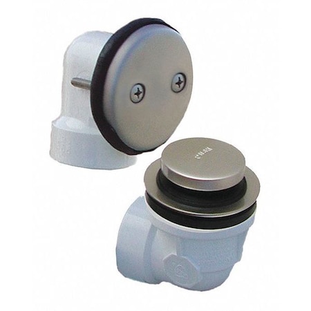 Jones Stephens Toe Touch Waste and Overflow Kit, PVC, BN B0717BN