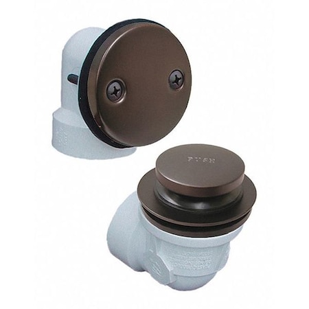 Jones Stephens Toe Touch Waste and Overflow Kit, OilRuBz B0717RB