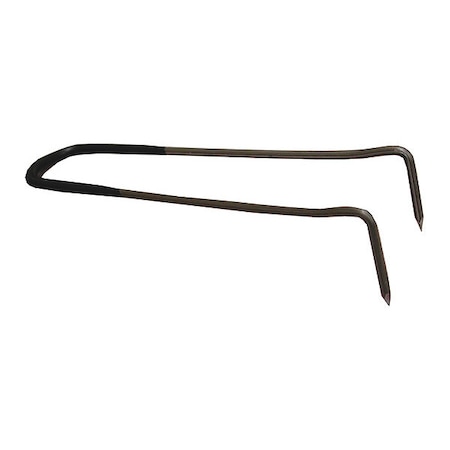 Jones Stephens Pipe Hook, 3/4"x6", Plastic Coat Steel H12076