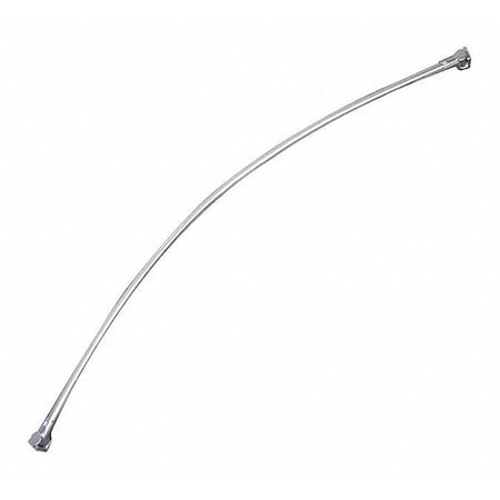 Jones Stephens Chrome Plated Curved Shower Rod S02197