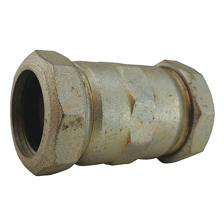 Jones Stephens Comp Couplg, 4-5/16"L, 1-1/2" IPS Mal Iron C11150
