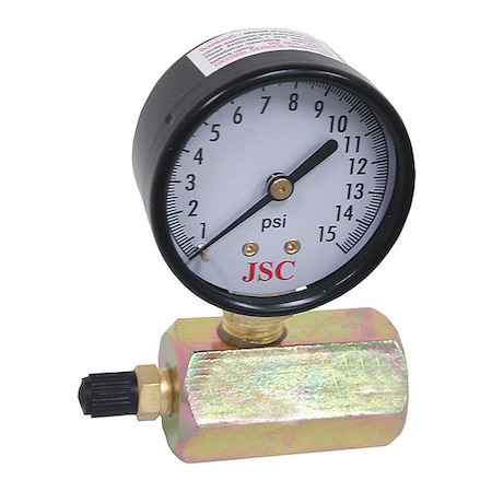 Jones Stephens Gas Test Gauge, 5 lb. Assembly G64005