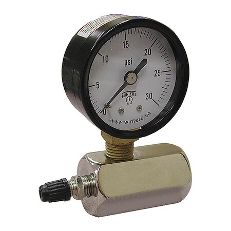 Jones Stephens Gas Test Gauge, 15 lb. Assembly G64015