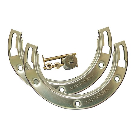 Jones Stephens Moss Bay Repair Flange, Galvanized, 6.69" C85500