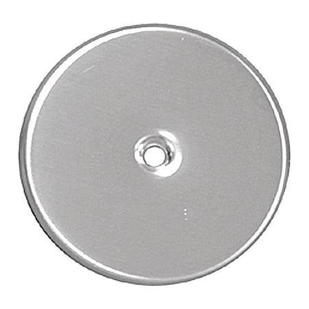 Jones Stephens Cleanout Cover, 7" dia., SS, 24 ga. C90700