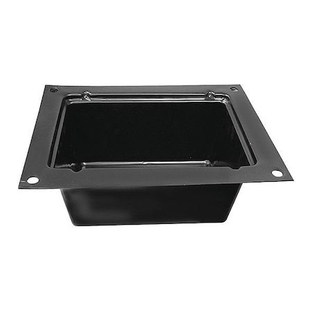 Jones Stephens Plastic Tub Box, 13" Lx13" Wx7" D T40001