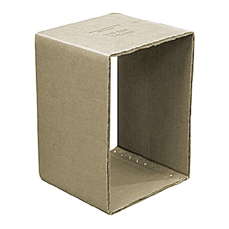 Jones Stephens Cardboard Tub Box, 12" Lx12" Wx12" D T40008