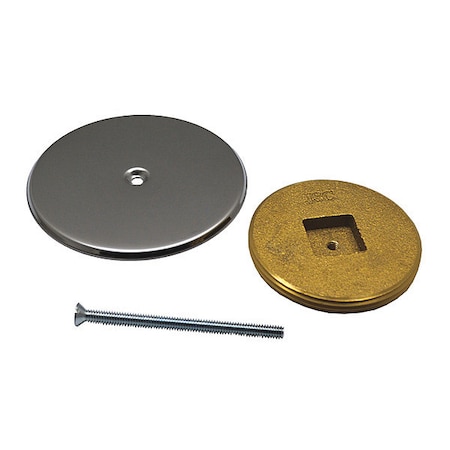 Jones Stephens Plug: Brass, Plug: Countersunk; Screws: Flat Head, Extension Cover Set C92200