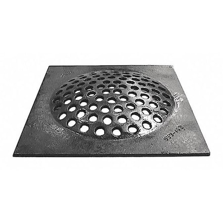 Jones Stephens Cast Iron Square Cesspool Grate, 12" x 12" D59162