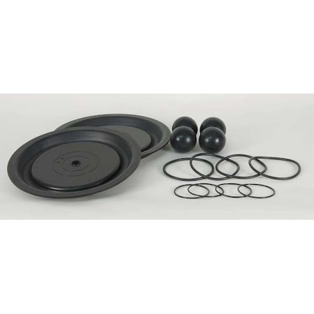 Dayton Pump Repair Kit, Fluid, 2", For 3HJW6 22A616