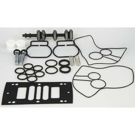 Dayton Pump Repair Kit, Buna N, Air, 1 In. 22A618