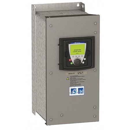 Schneider Electric Variable Frequency Drive, 4 HP, 400-480V ATV61WU30N4U
