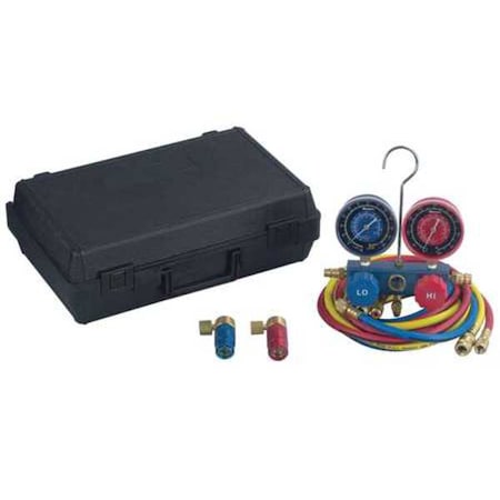 Robinair Manifold Hose Kit, 90 Manual Couplers 48510